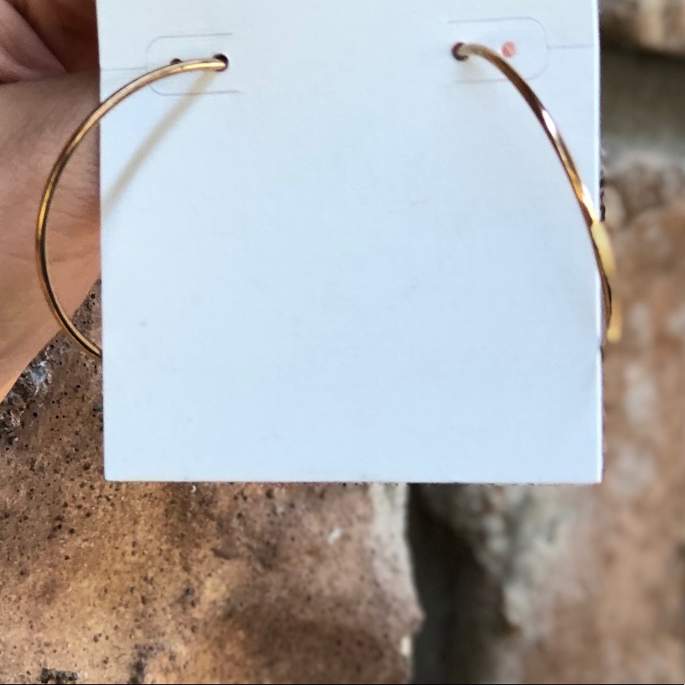 MICHAEL KORS hoop earrings